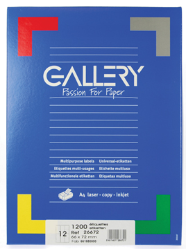 ETIKET WIT 66X72 100V ROND