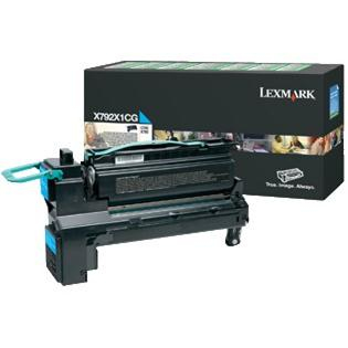 LEXMARK X792 toner cyaan extra high yield 20.000 pagina s 1-