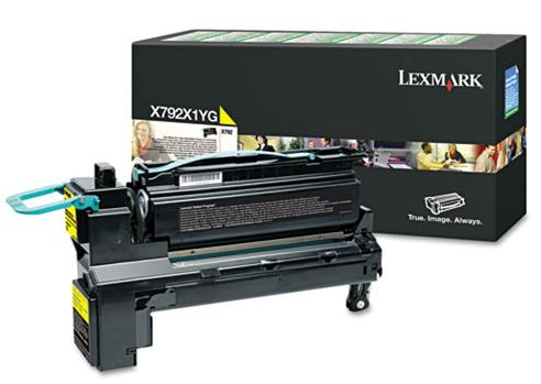 LEXMARK X792 toner geel extra high yield 20.000 pagina s 1-p