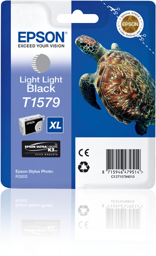 EPSON T1579 inktcartridge licht licht zwart standard capacit