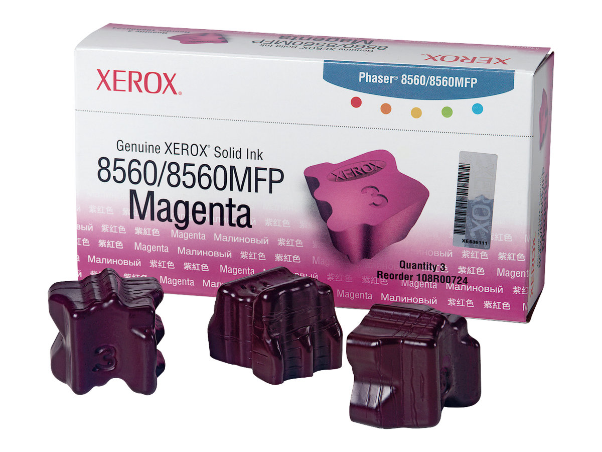 XEROX Phaser 8560, 8560MFP colorstix magenta standard capaci