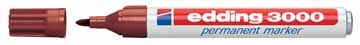 MARKER EDDING 3000 BRUIN ROND