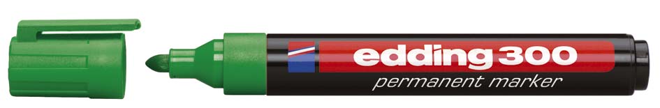 EDDING MARKER 300 GROEN ROND