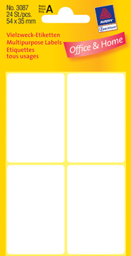 ETIK ILC 54X35MM 24ST WIT