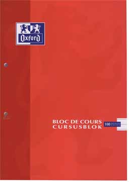 CURSUSBLOK A4 90G 100V L