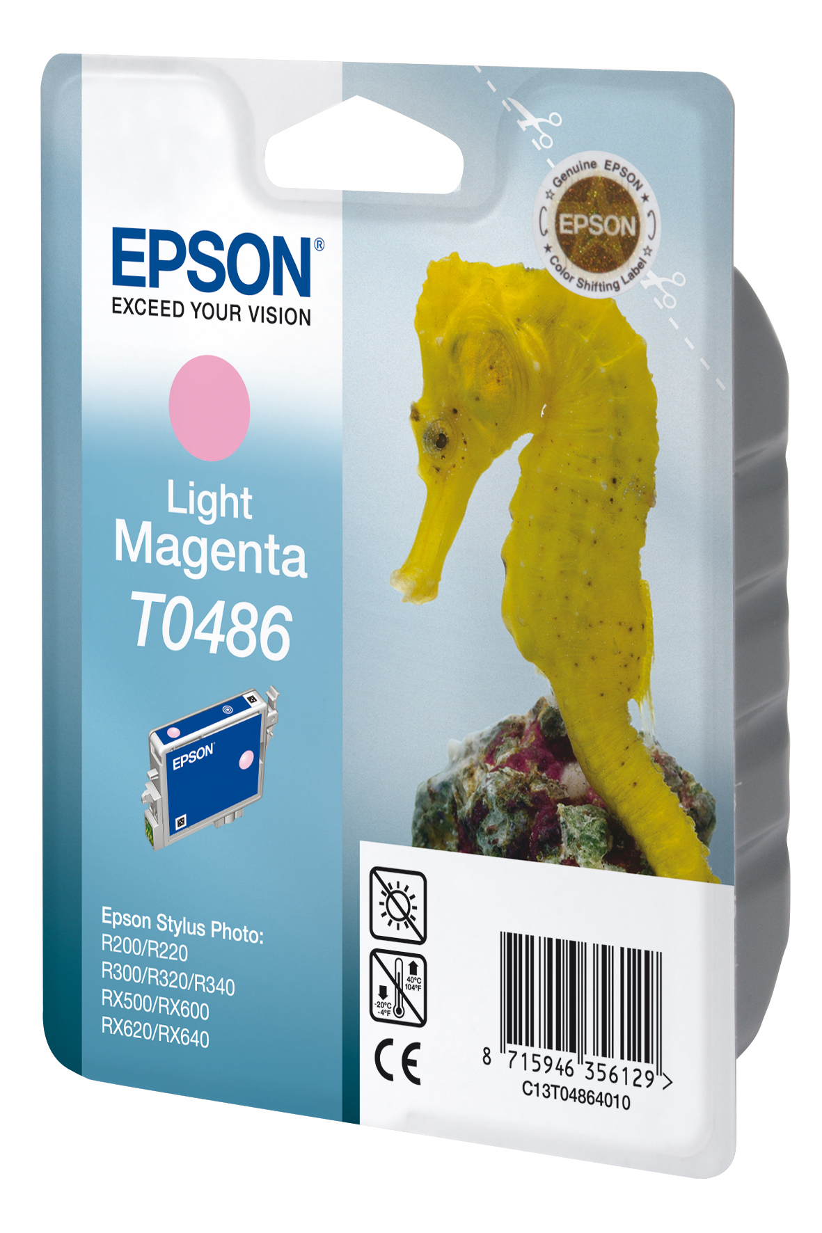 EPSON T0486 inktcartridge licht magenta standard capacity 13