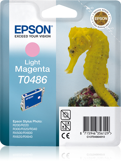 EPSON T0486 inktcartridge licht magenta standard capacity 13