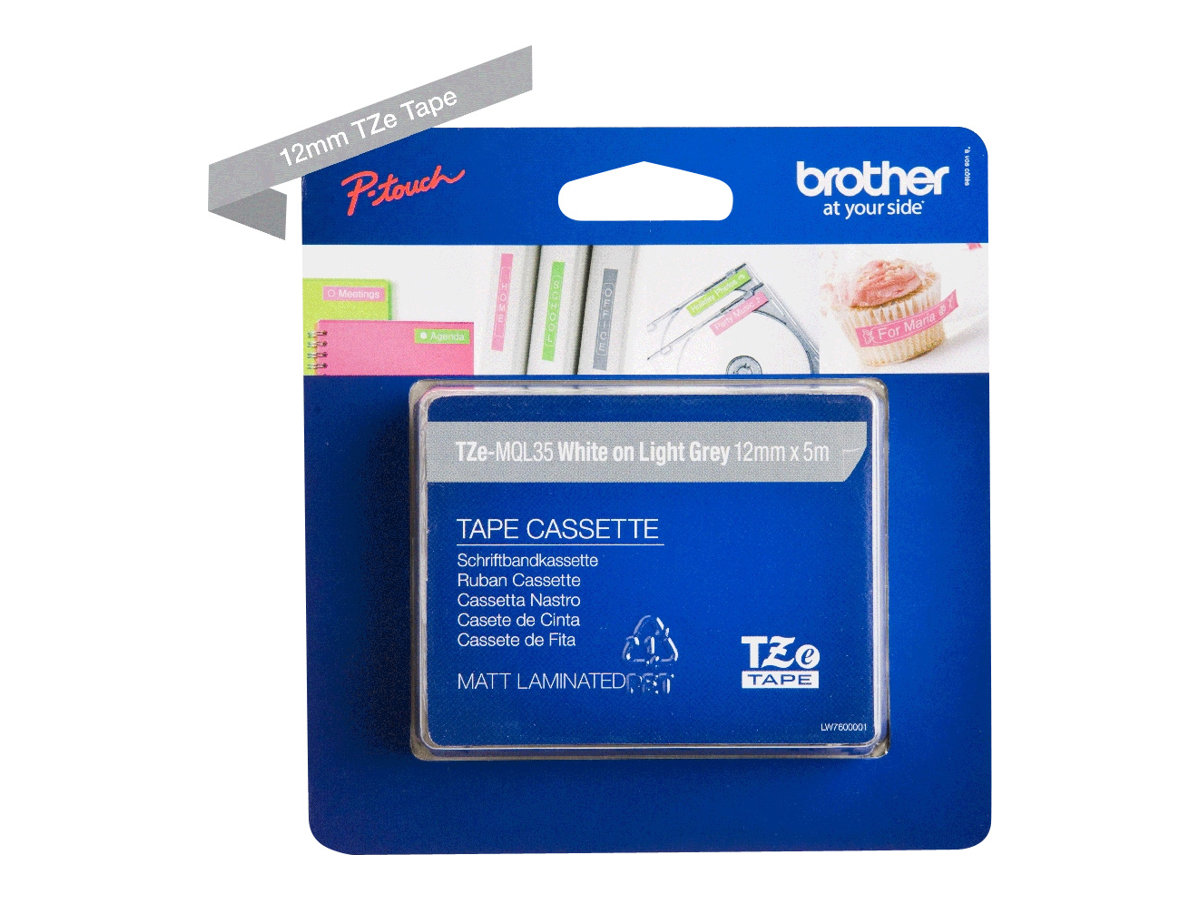 BROTHER TZEMQL3 tape catridge 12mm