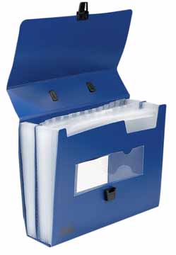 VOORORDENER A4 26 VAKS BLAUW