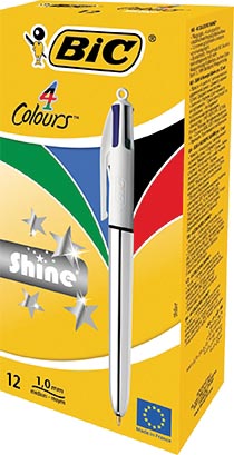 4COLOURS SHINE SILVER BOX12 EU