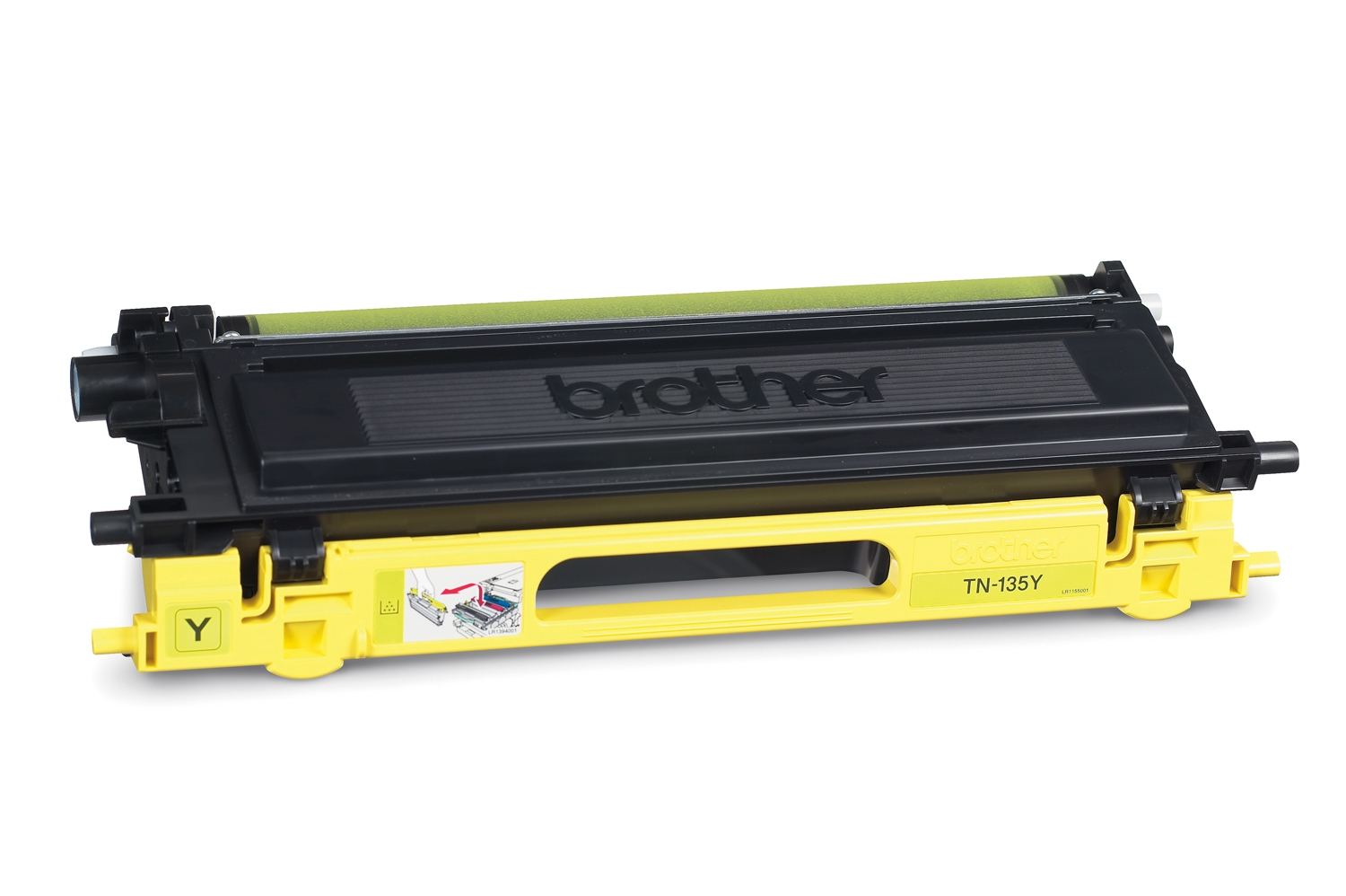 BROTHER TN-135 tonercartridge geel high capacity 4.000 pagin