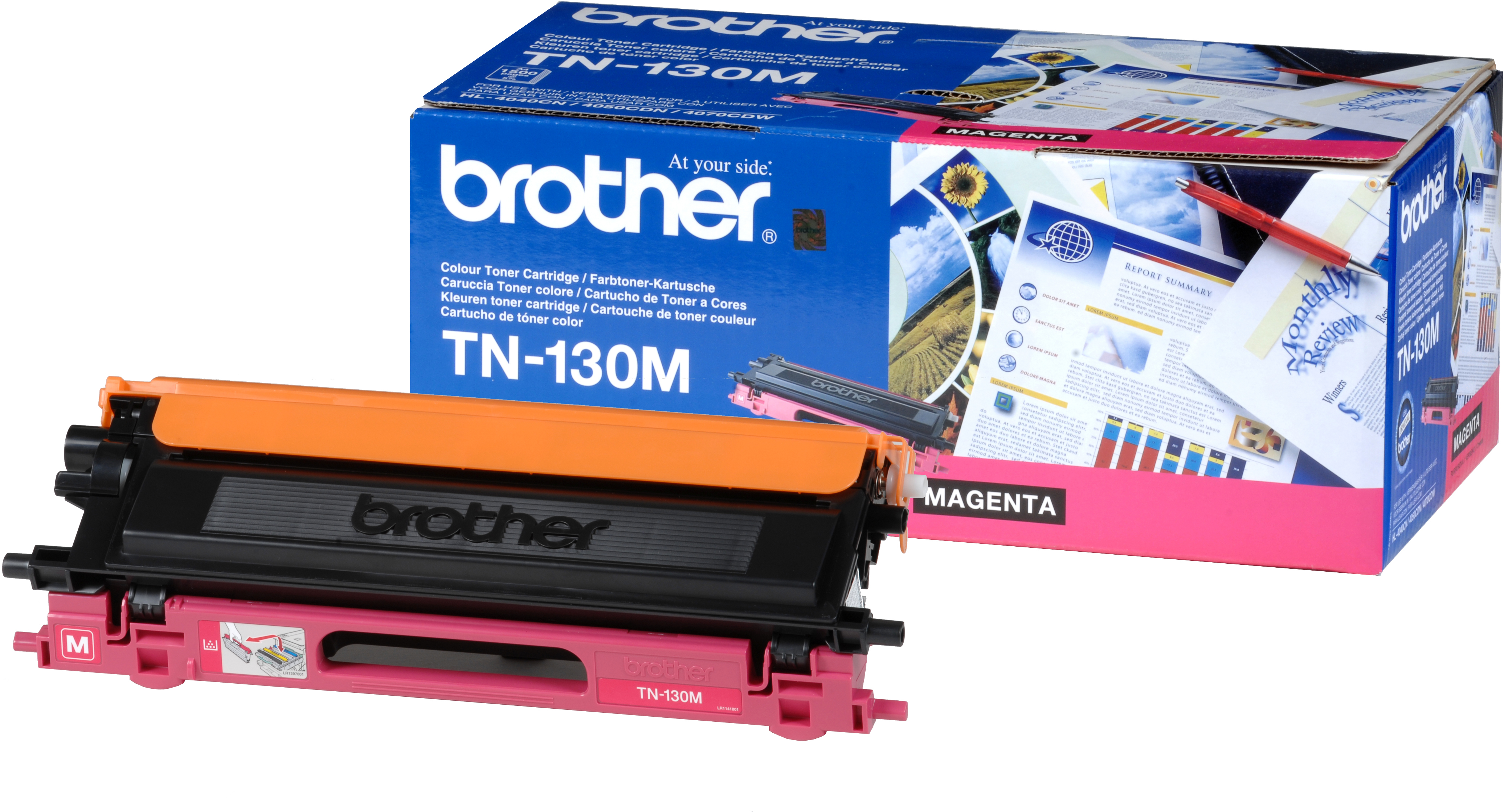 BROTHER TN-130 tonercartridge magenta low capacity 1.500 pag