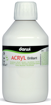 ACRYL GLANZ 250ML WIT