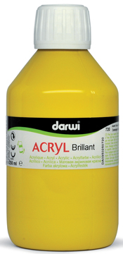 ACRYL GLANZ 250ML DONKER GEEL