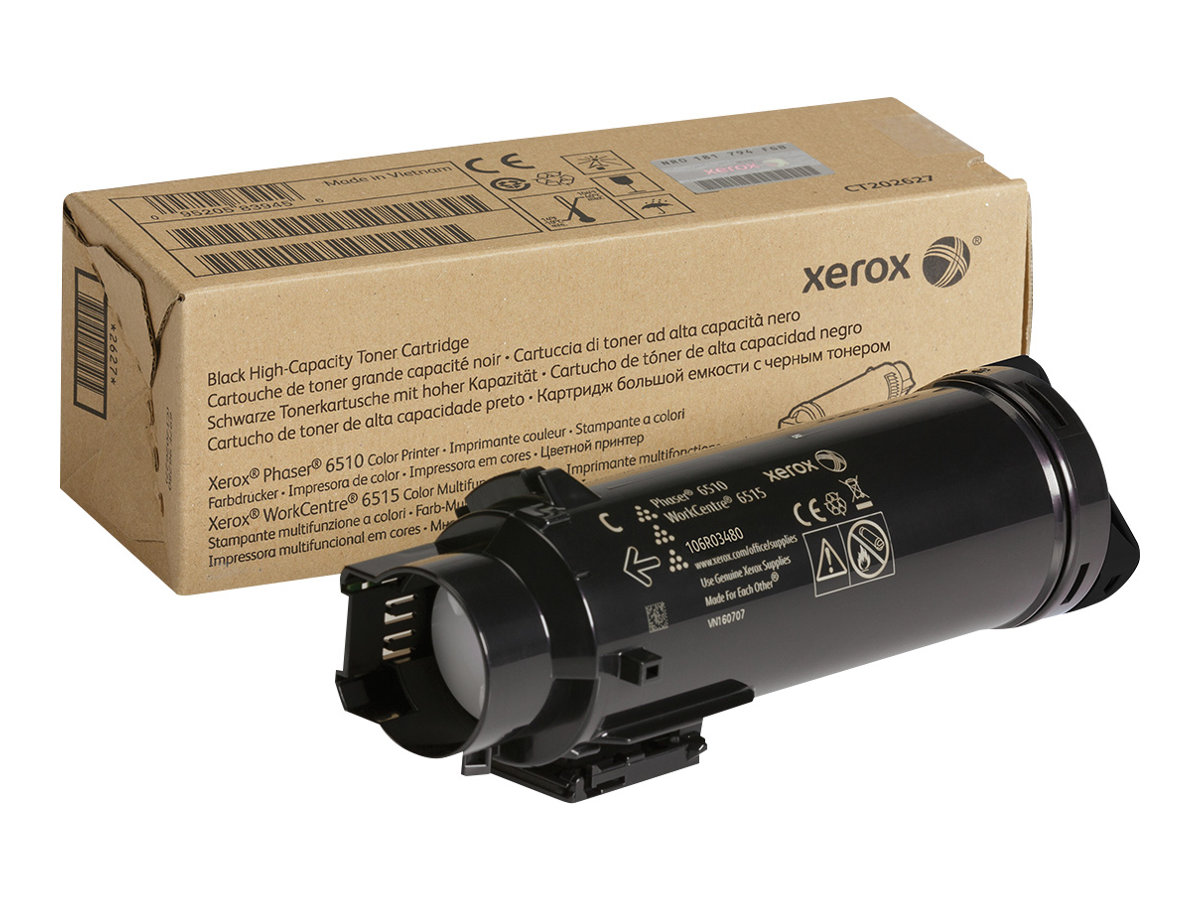 XEROX Toner Zwart High Capacity 6.000 pagina s voor Phaser 6