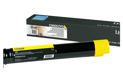 LEXMARK C950 tonercartridge geel standard capacity 24.000 pa