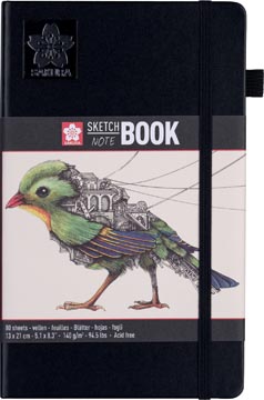 SAKURA SCHETSBOEK WT 13X21CM