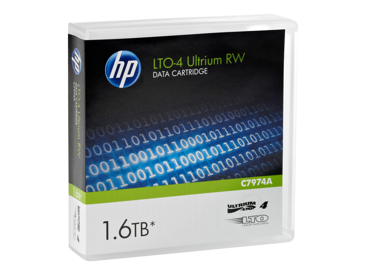 HPE LTO Ultrium 4 data cartridge 800 / 1600GB 1-pack