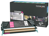 LEXMARK C534 tonercartridge magenta standard capacity 7.000