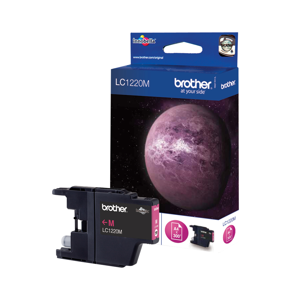 BROTHER LC-1220 inktcartridge magenta standard capacity 300