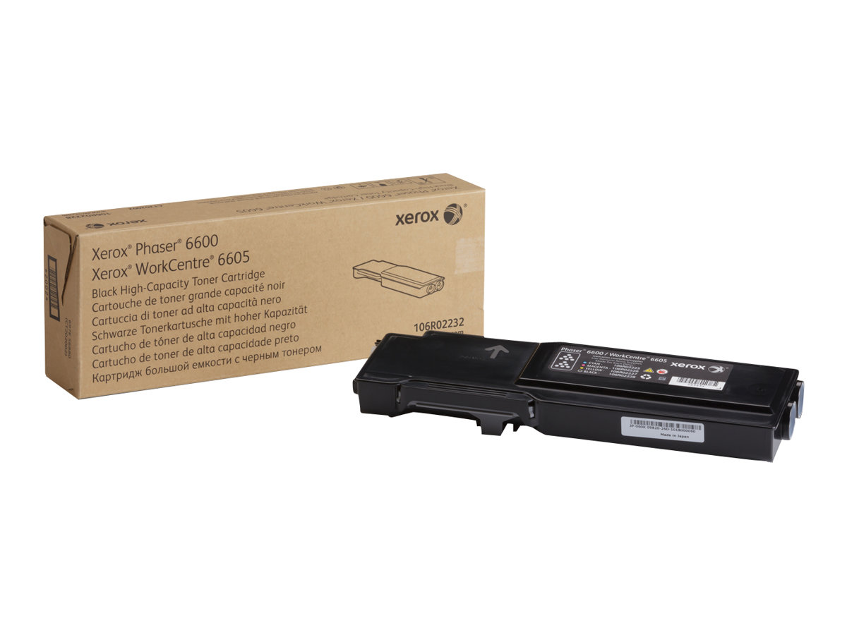 XEROX 6600/6605 toner zwart high capacity 8.000 pagina s 1-p
