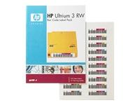 HPE LTO Ultrium 3 RW automation barcode labelled 100-pack RW