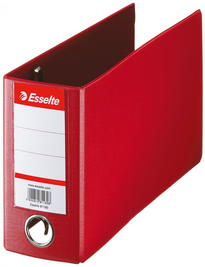 ESSELTE GIRO-ORDNER PVC ROOD