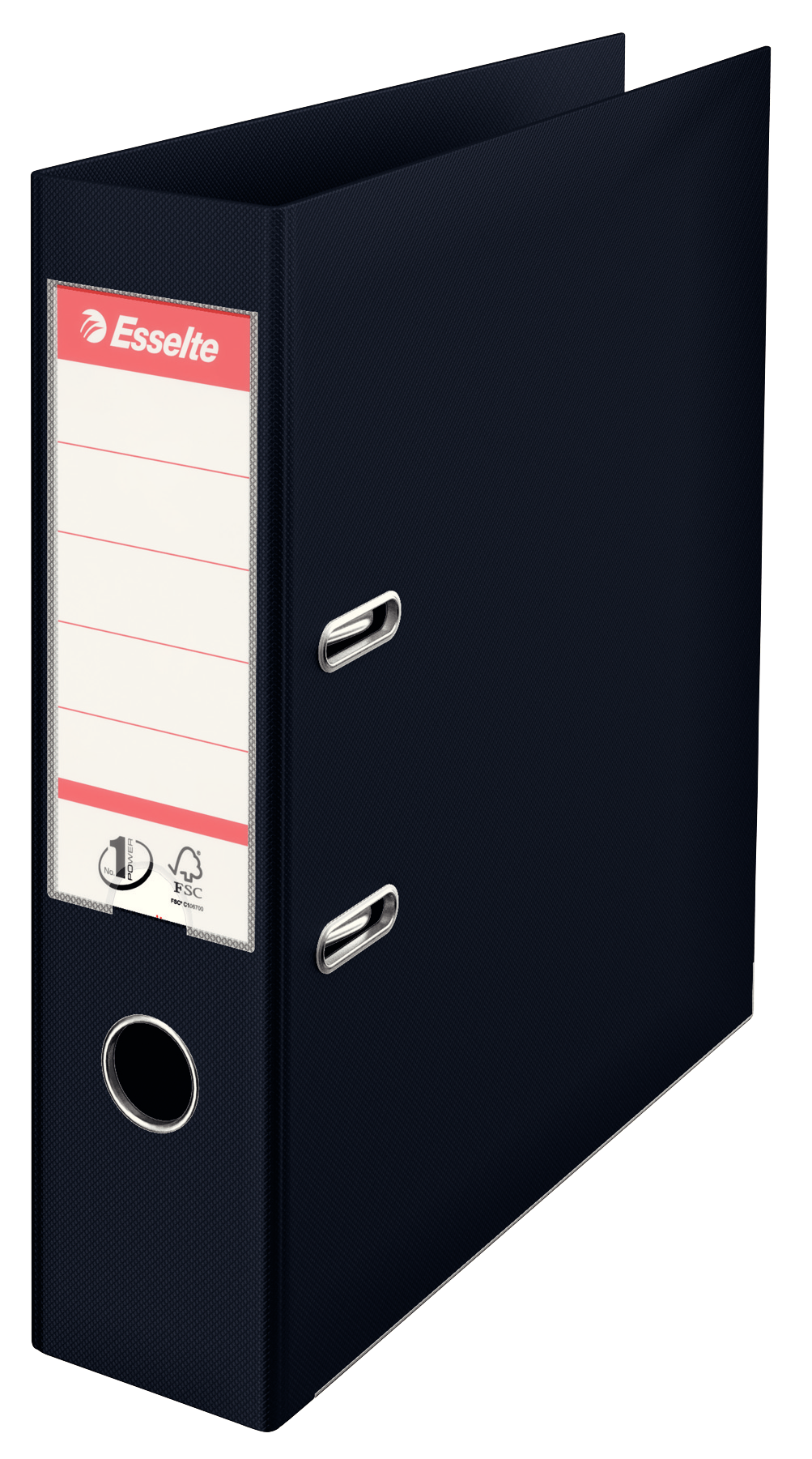ESSELTE ORDNER PP 8CM ZWART                                 