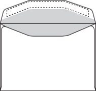ENVELOP C5 GEGOMD ZONDER VENSTER WIT/500