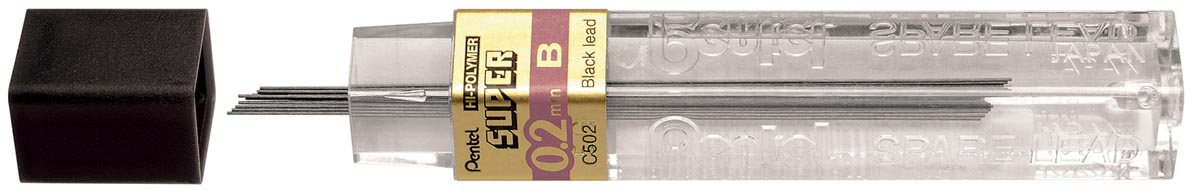 PENTEL POTLOODSTIFT 0,2 B 12X