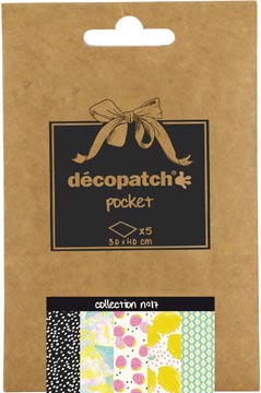DECOPATCH PAPIER POCKET 17