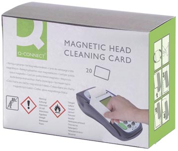 Q-CONNECT REINIGINGSKAART PK20