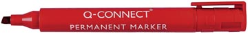 Q-CONNECT PERMANENTE MARKER SCHUIN ROOD