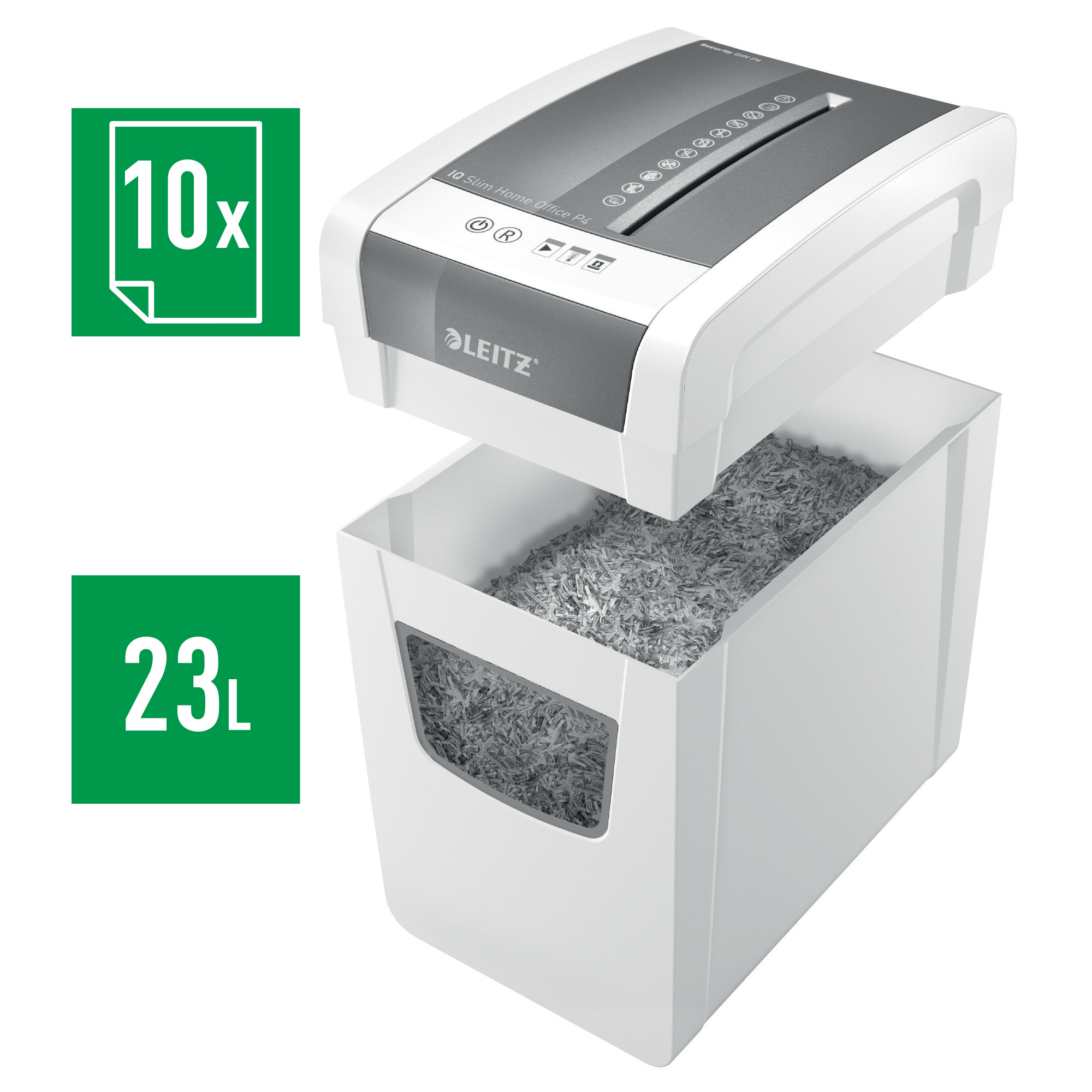 LEITZ PAPIERVERNIETIGER IQ SL HOME