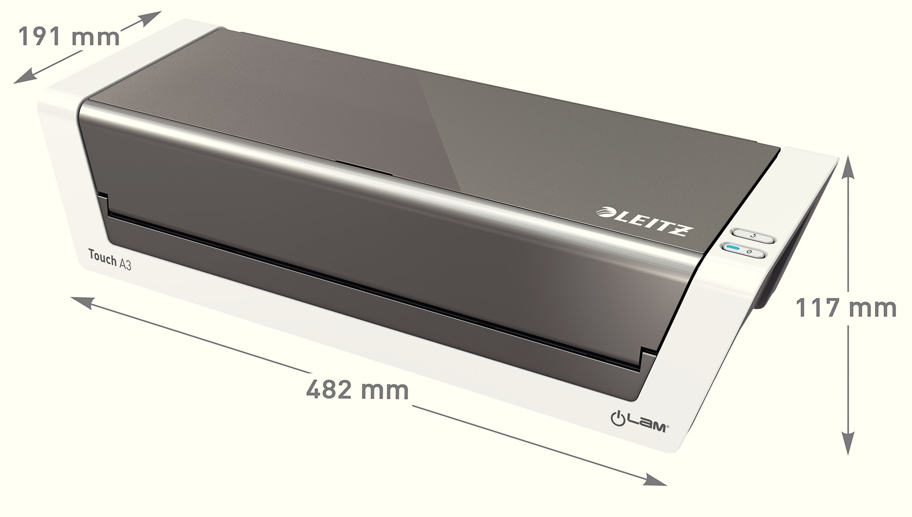 LEITZ I LAM TOUCH2 A3 LAMINEERTOESTEL