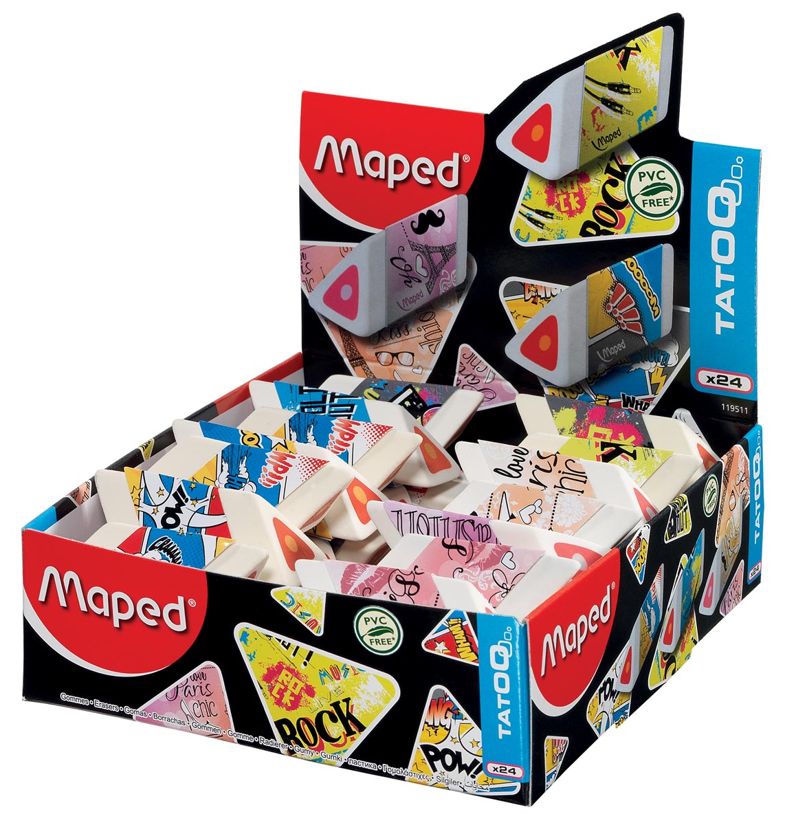 MAPED GUM TATOO PYRAMIDE DS24