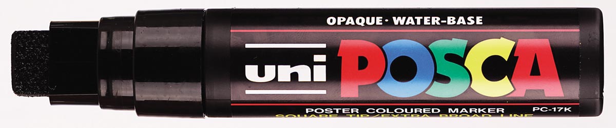 PAINTMARKER POSCA 15 ZWART