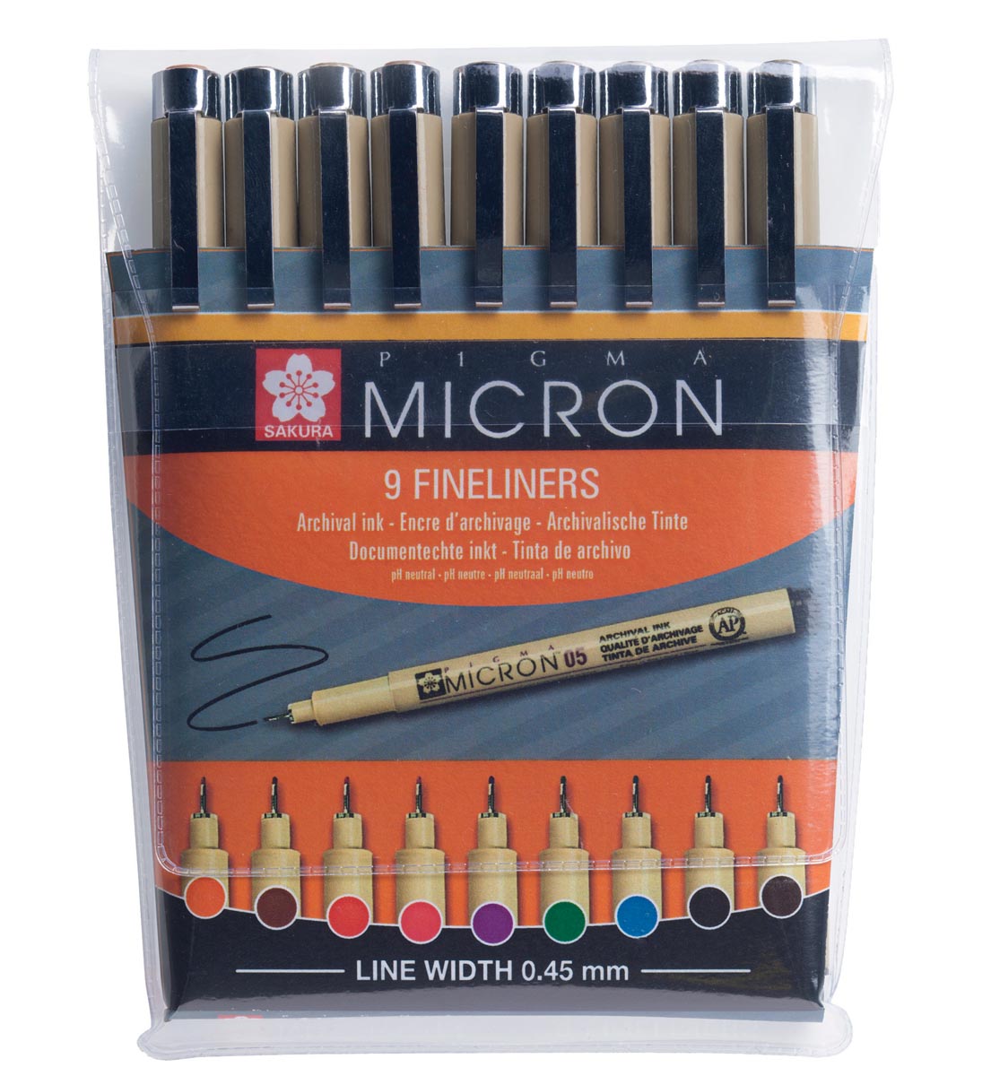 TEKENSTIFT PIGMA MICRON 05 9X