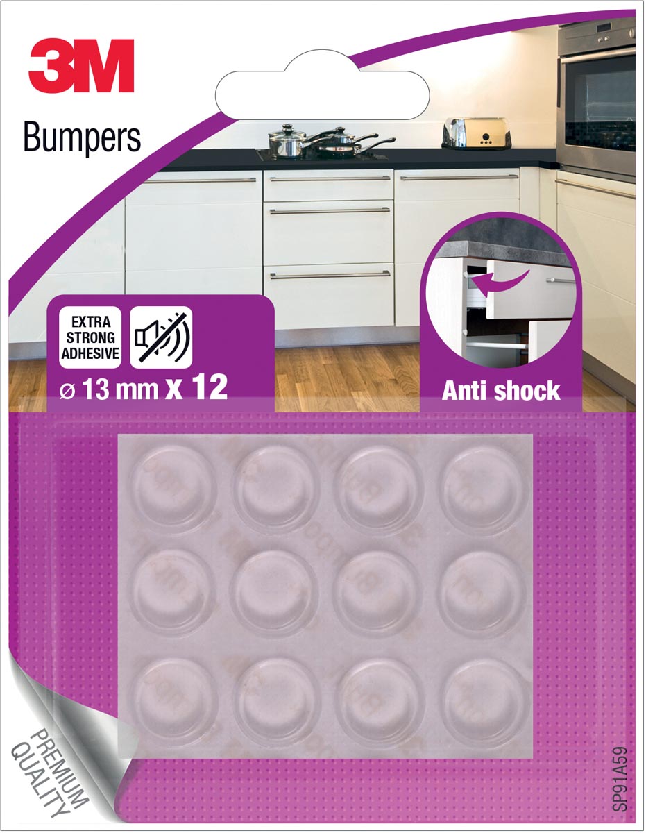 3M ANTI SHOCK CLEAR 13MM BL12