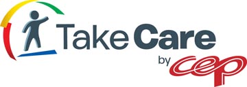 CEP TAKE CARE STICKER BRANDBL