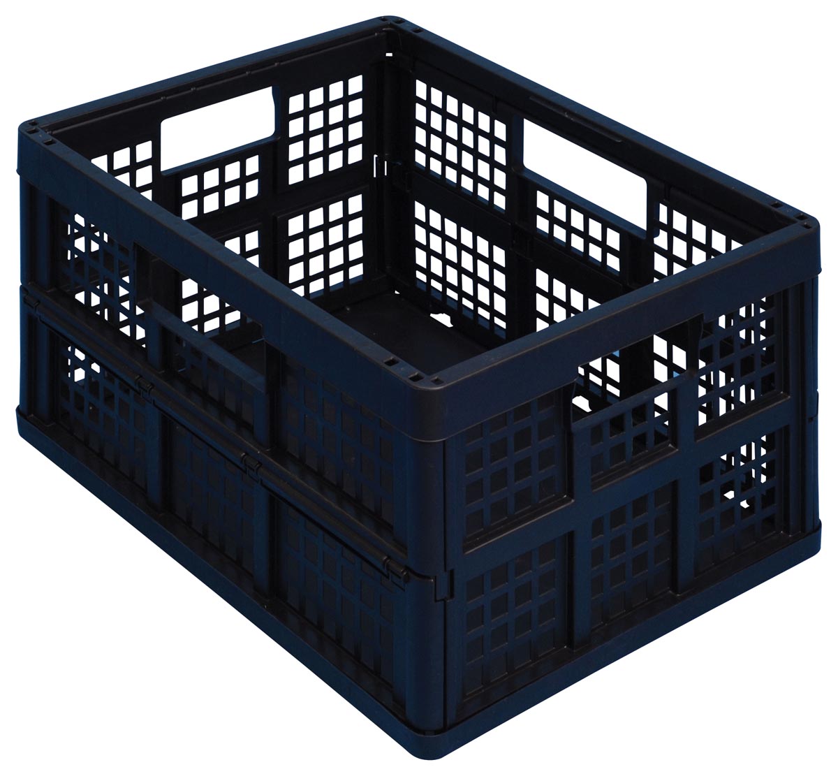 KLAPP BOX ZWART 45 LITER