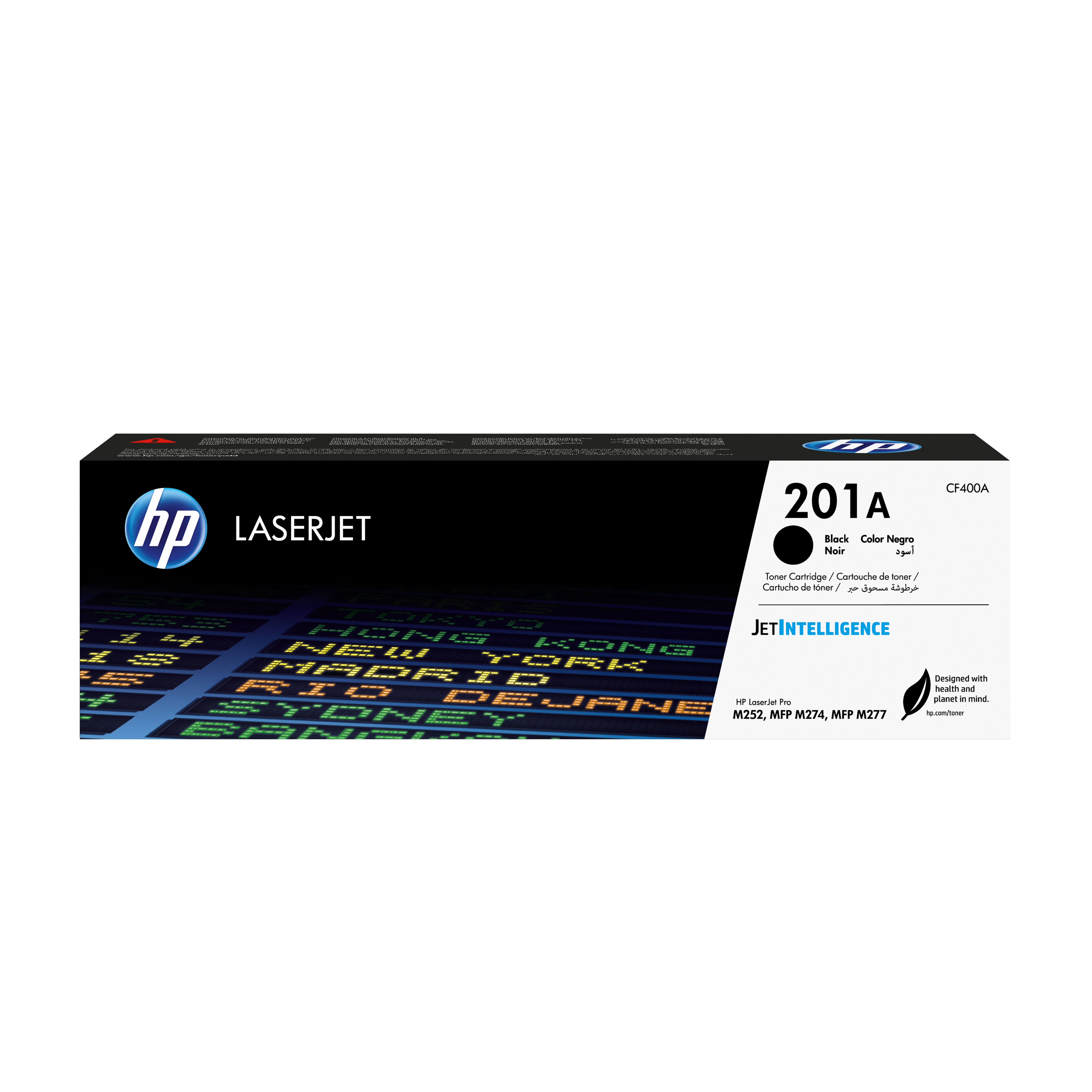 HP 201A original Toner cartridge CF400A black 1.420 pages st