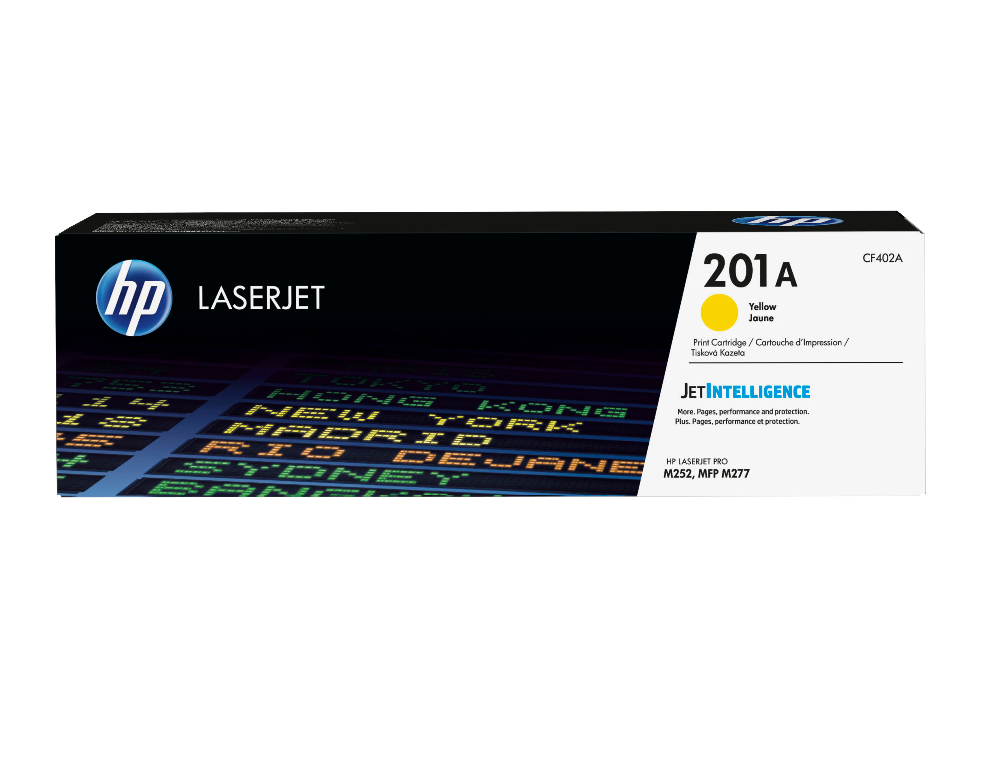 HP 201A original Toner cartridge CF402A yellow 1.330 pages s