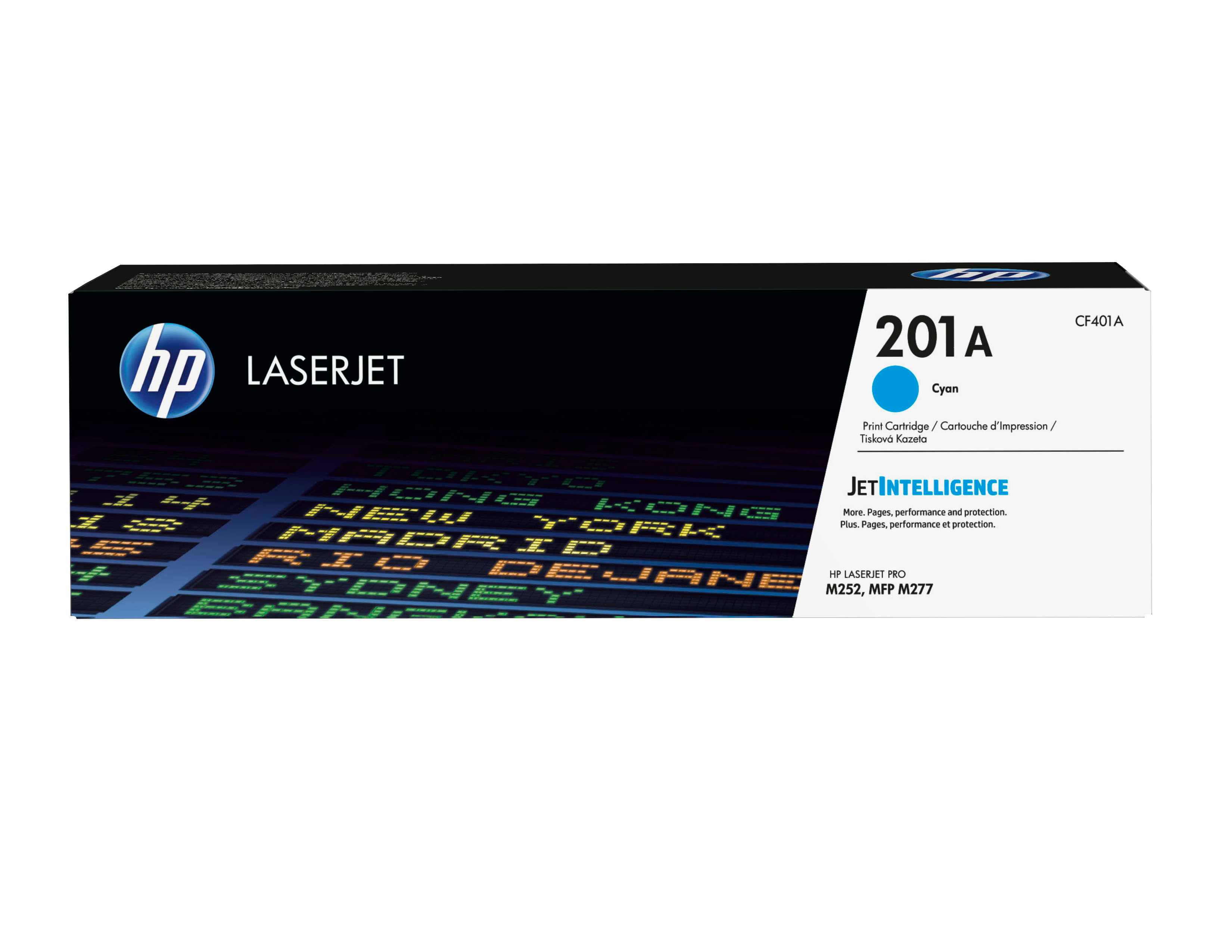HP 201A original Toner cartridge CF401A cyan 1.330 pages sta