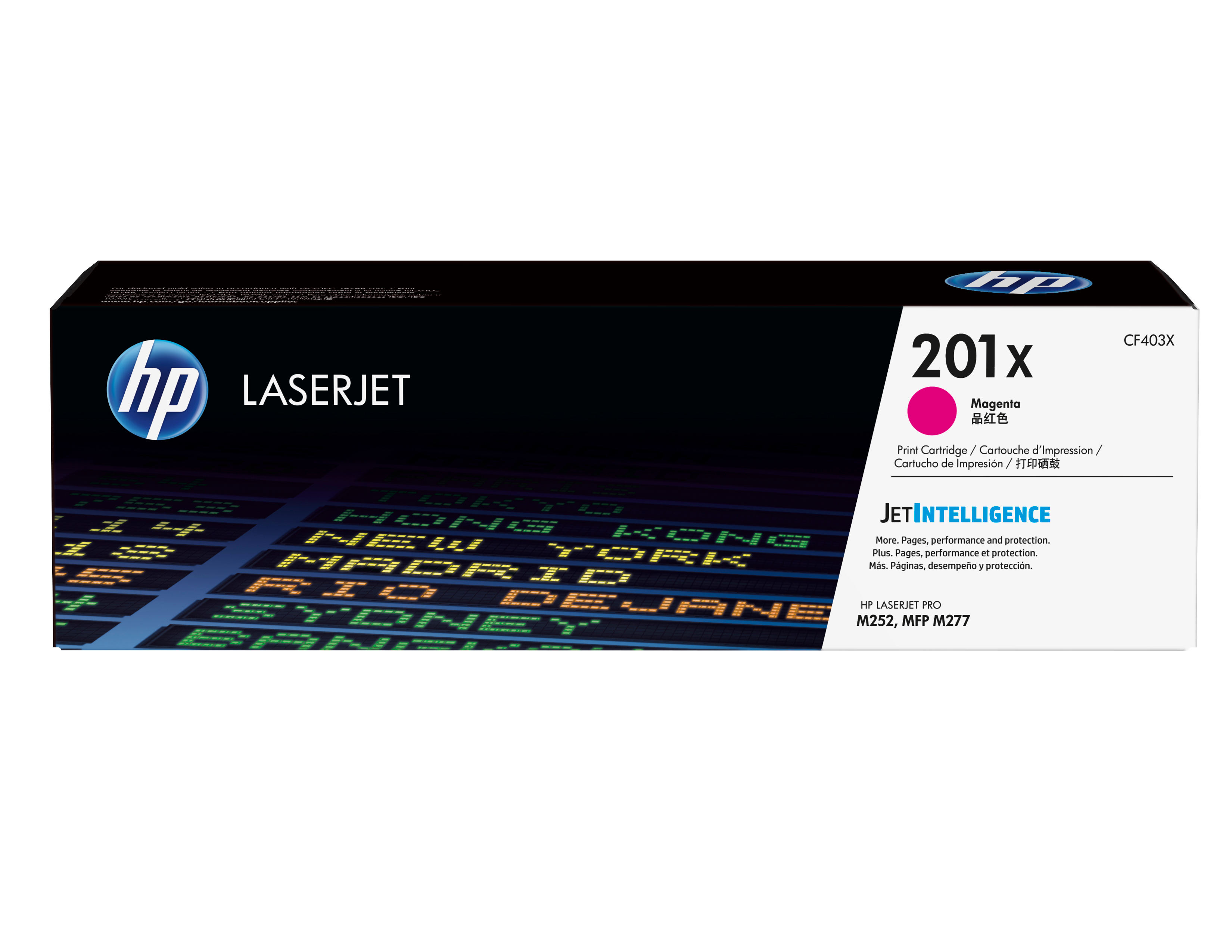 HP 201X original Toner cartridge CF403X magenta 2.300 pages