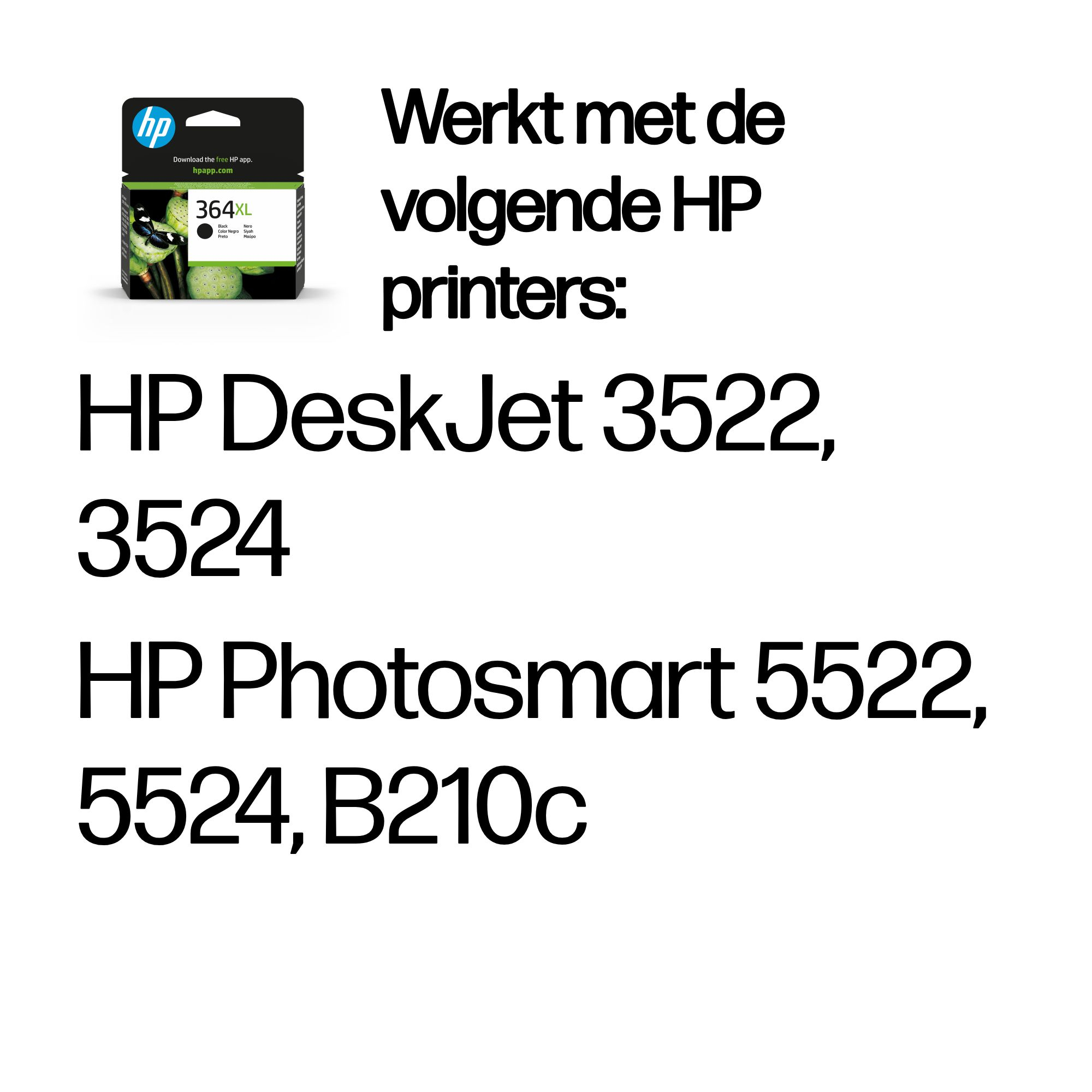 HP 364XL original Ink cartridge CN684EE BA1 black high capac