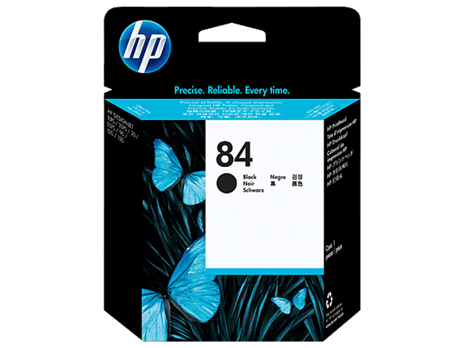 HP 84 originele printkop zwart standard capacity 1-pack