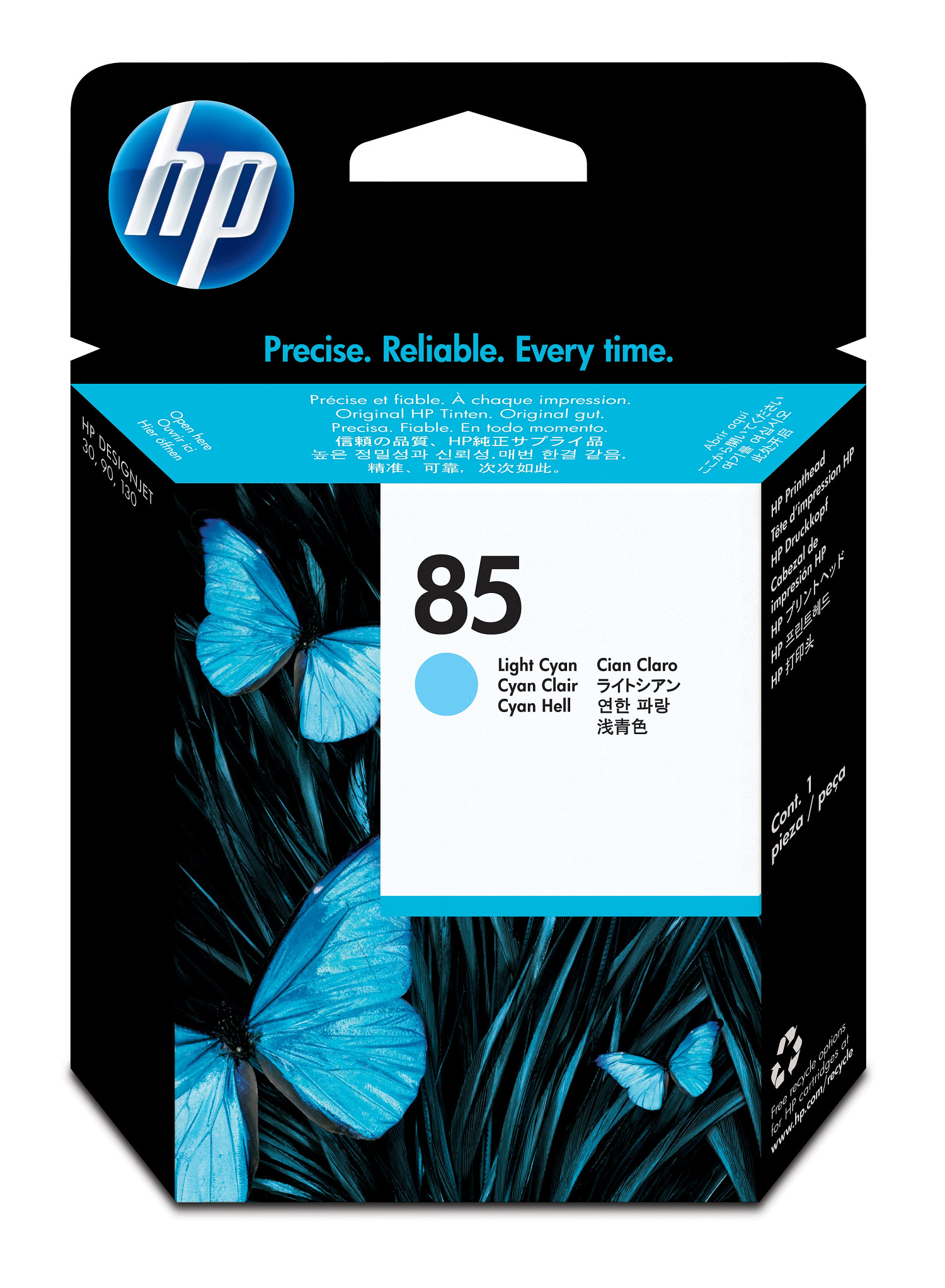 HP 85 originele printkop licht cyaan standard capacity 1-pac