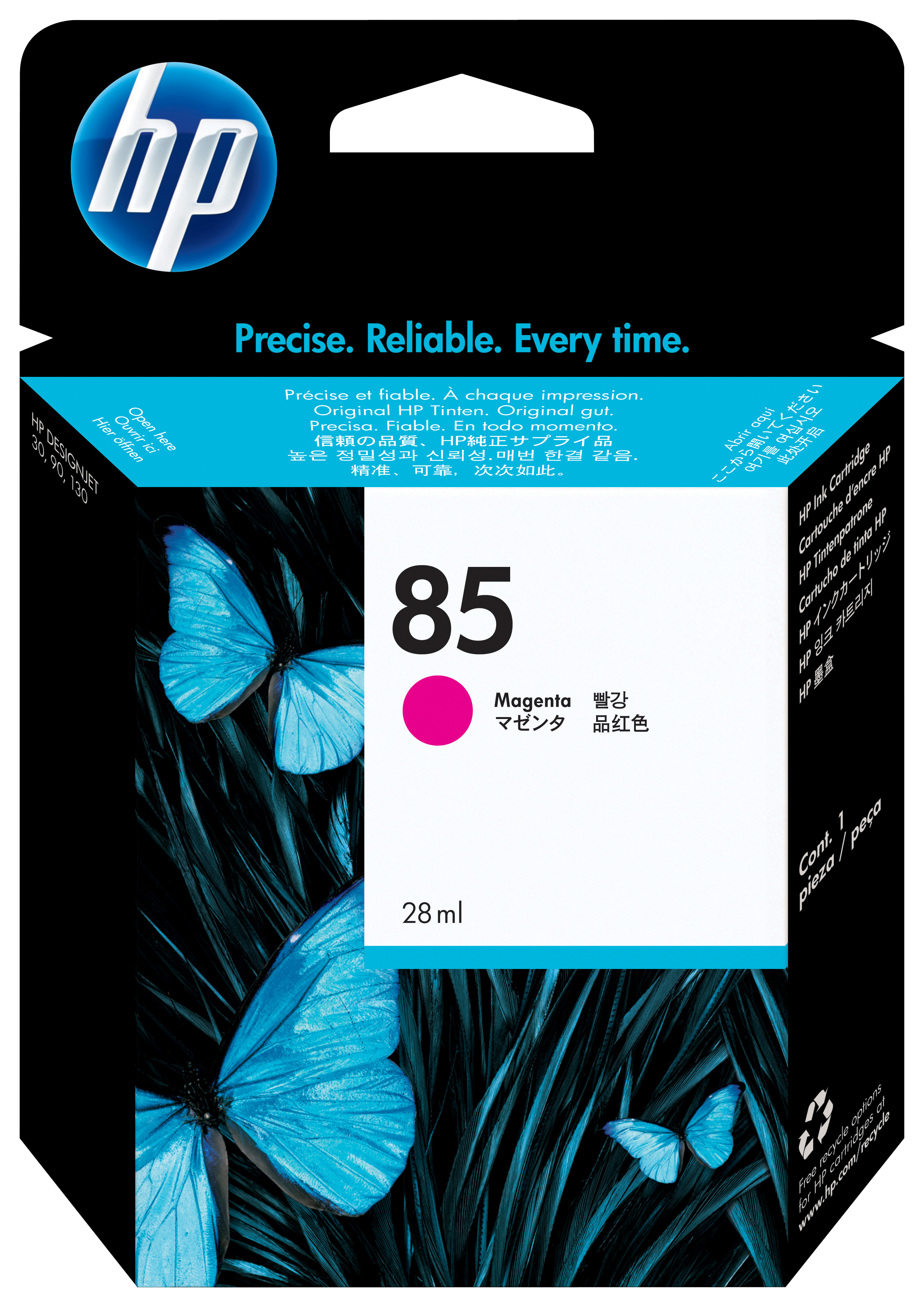 HP 85 originele ink cartridge magenta standard capacity 28ml