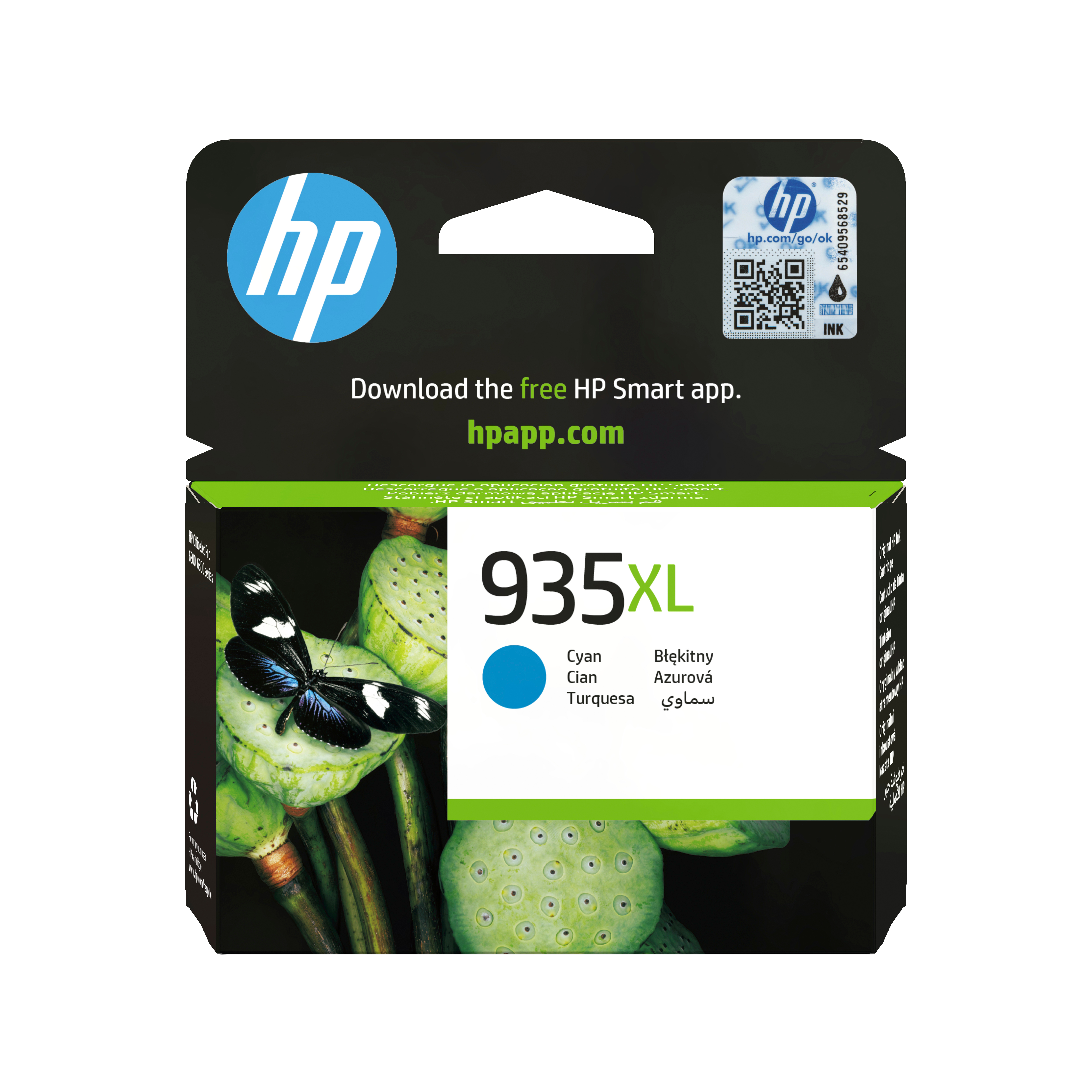 HP 935XL original Ink cartridge C2P24AE BGX cyan high capaci